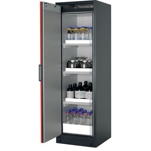 Armoire Sécurité Q-classic-90 Q90.195.060 Gris/rouge