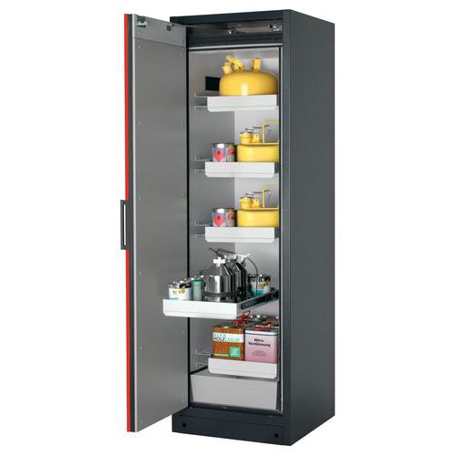 Armoire Sécurité Q-classic-90 Q90.195.060 Gris/rouge