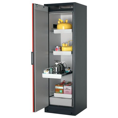 Armoire Sécurité Q-classic-90 Q90.195.060 Gris/rouge