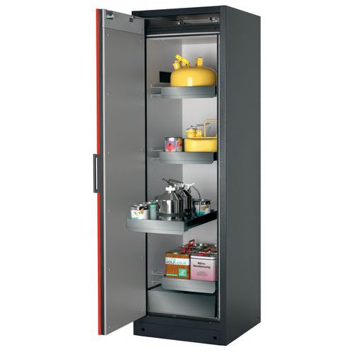 Armoire Sécurité Q-classic-90 Q90.195.060 Gris/rouge