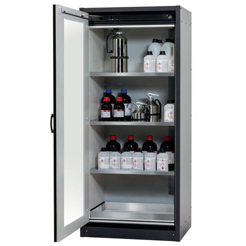 Armoire Sécurité Q-display-30 Q30.195.086.wdfw Gris/jaune