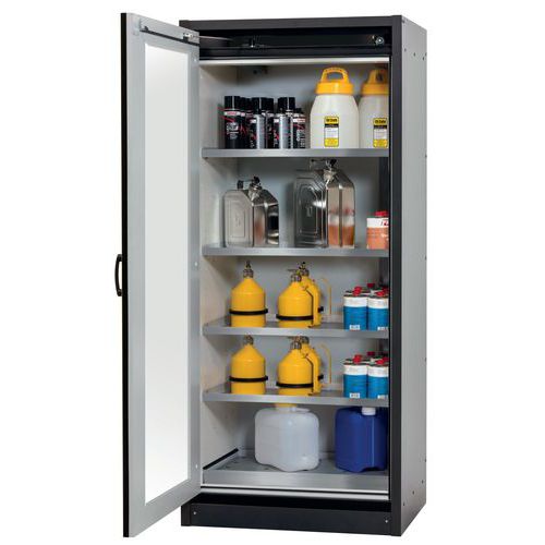 Armoire Sécurité Q-display-30 Q30.195.086.wdfw Gris/jaune