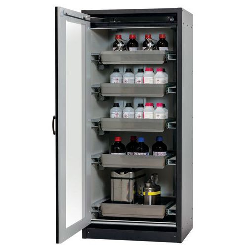 Armoire Sécurité Q-display-30 Q30.195.086.wdfw Gris/gris