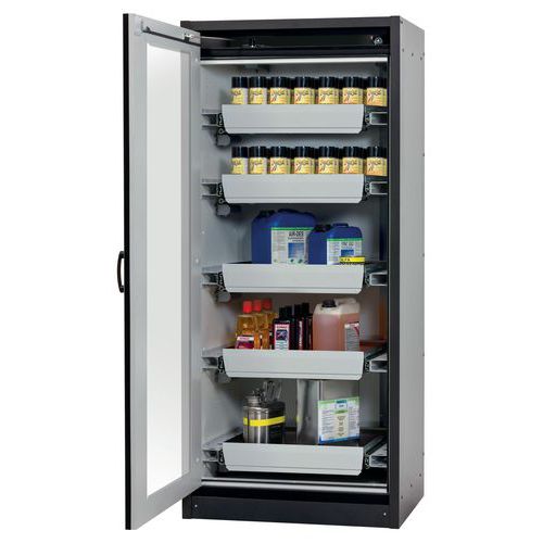 Armoire Sécurité Q-display-30 Q30.195.086.wdfw Gris/gris