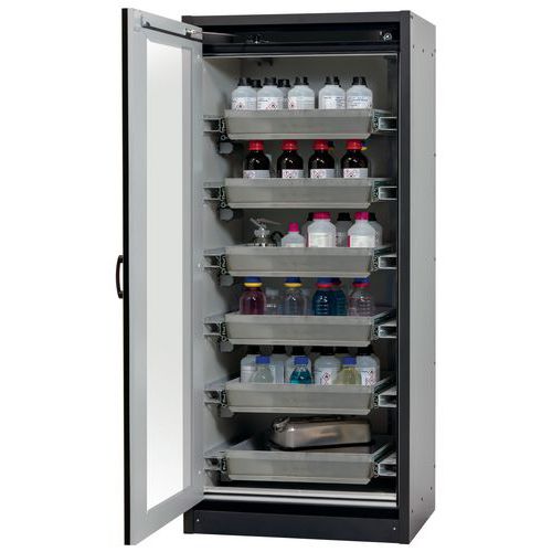 Armoire Sécurité Q-display-30 Q30.195.086.wdfw Gris/jaune