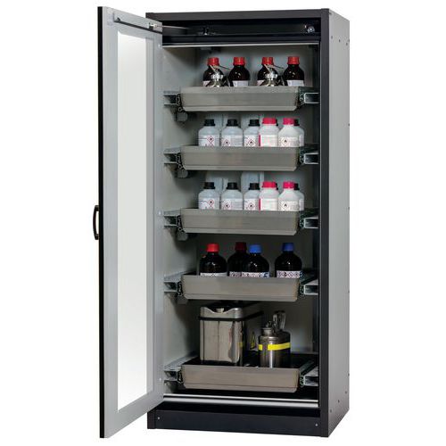 Armoire Sécurité Q-display-30 Q30.195.086.wdfw Gris/jaune