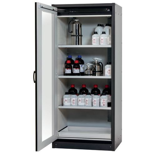 Armoire Sécurité Q-display-30 Q30.195.086.wdfw Gris/jaune