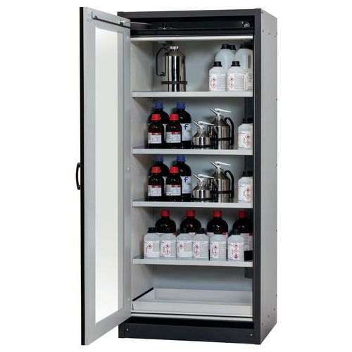 Armoire Sécurité Q-display-30 Q30.195.086.wdfw Gris/jaune