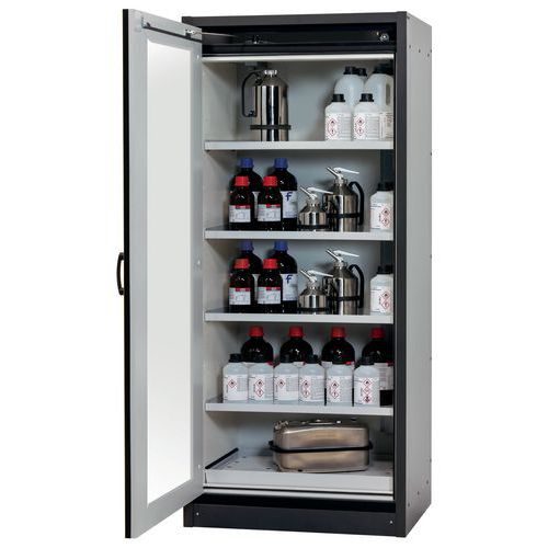 Armoire Sécurité Q-display-30 Q30.195.086.wdfw Gris/jaune