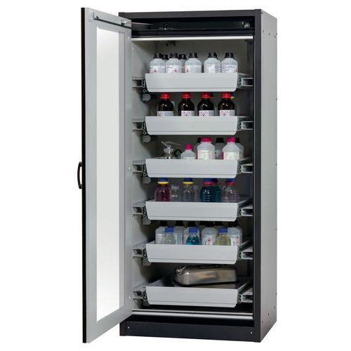 Armoire Sécurité Q-display-30 Q30.195.086.wdfw Gris/jaune