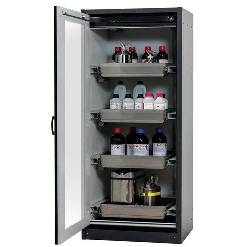 Armoire Sécurité Q-display-30 Q30.195.086.wdfw Gris/jaune