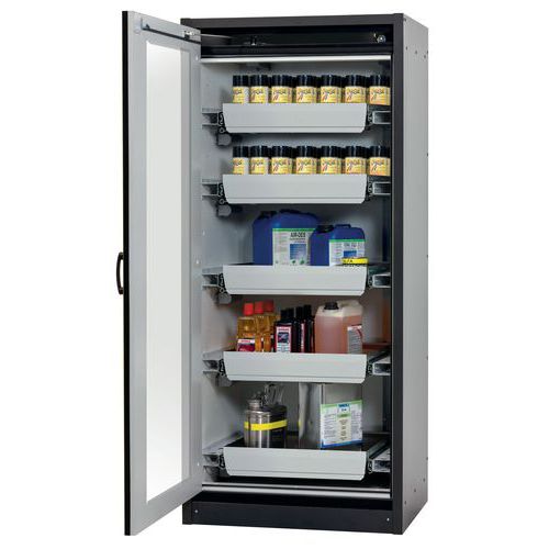 Armoire Sécurité Q-display-30 Q30.195.086.wdfw Gris/jaune