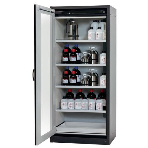 Armoire Sécurité Q-display-30 Q30.195.086.wdfw Gris/gris