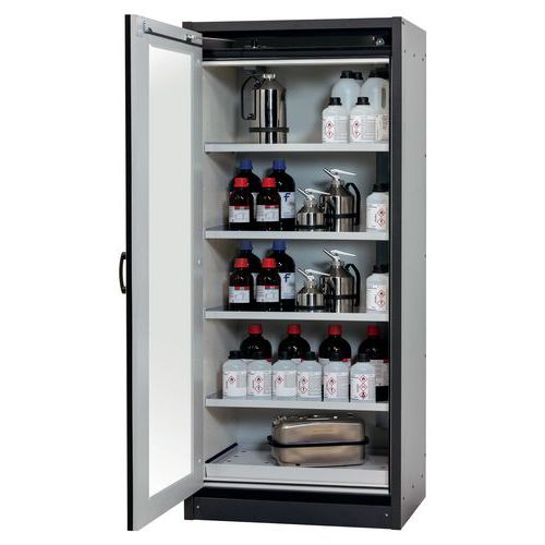 Armoire Sécurité Q-display-30 Q30.195.086.wdfw Gris/gris