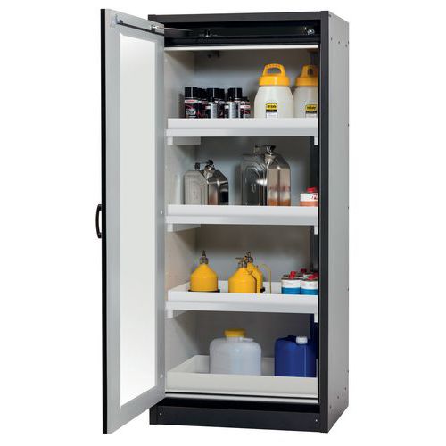 Armoire Sécurité Q-display-30 Q30.195.086.wdfw Gris/gris