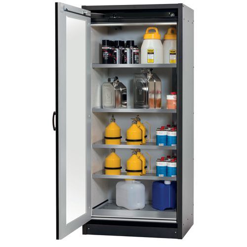 Armoire Sécurité Q-display-30 Q30.195.086.wdfw Gris/gris