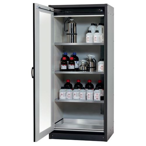 Armoire Sécurité Q-display-30 Q30.195.086.wdfw Gris/gris