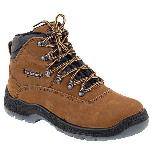 Chaussure De Sécurité Haute Imperméable S3 Wr Fw57 Marron 38