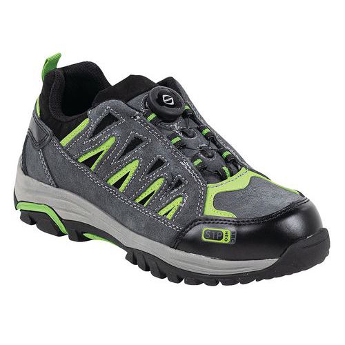 Basket De Sécurité Basse Wire Lace S1p Hro Ft18 Vert/gris 39