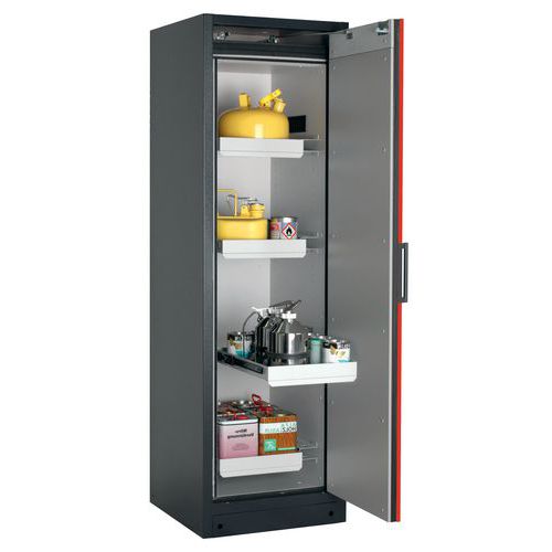 Armoire Sécurité Q-pegasus-90 Q90.195.060.wdacr Gris/rouge