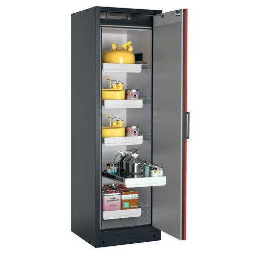 Armoire Sécurité Q-pegasus-90 Q90.195.060.wdacr Gris/rouge