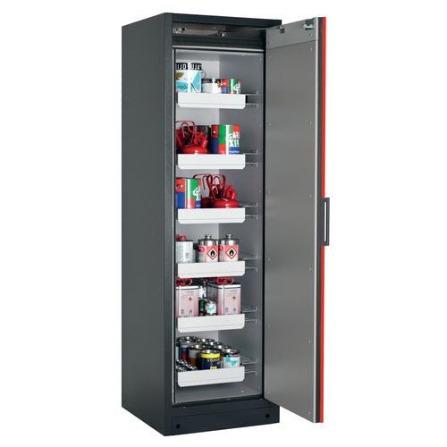 Armoire Sécurité Q-pegasus-90 Q90.195.060.wdacr Gris/rouge