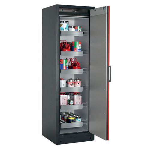 Armoire Sécurité Q-pegasus-90 Q90.195.060.wdacr Gris/rouge