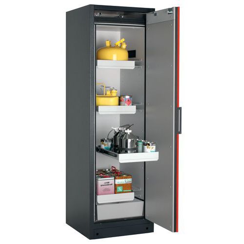 Armoire Sécurité Q-pegasus-90 Q90.195.060.wdacr Gris/rouge