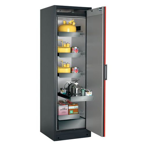 Armoire Sécurité Q-pegasus-90 Q90.195.060.wdacr Gris/rouge