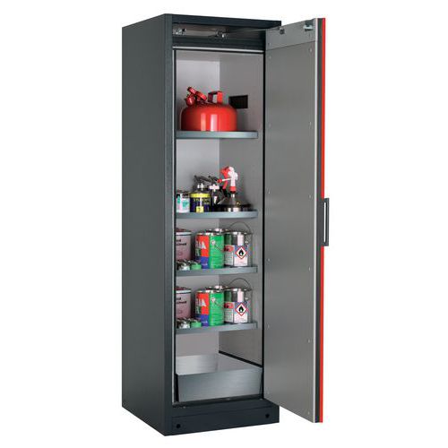 Armoire Sécurité Q-pegasus-90 Q90.195.060.wdacr Gris/rouge