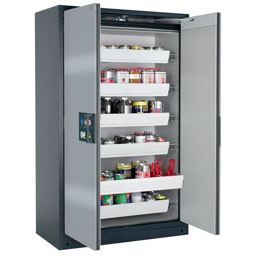 Armoire Sécurité Q-pegasus-90 Q90.195.120.wdac Gris/argent