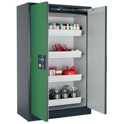 Armoire Sécurité Q-pegasus-90 Q90.195.120.wdac Gris/vert