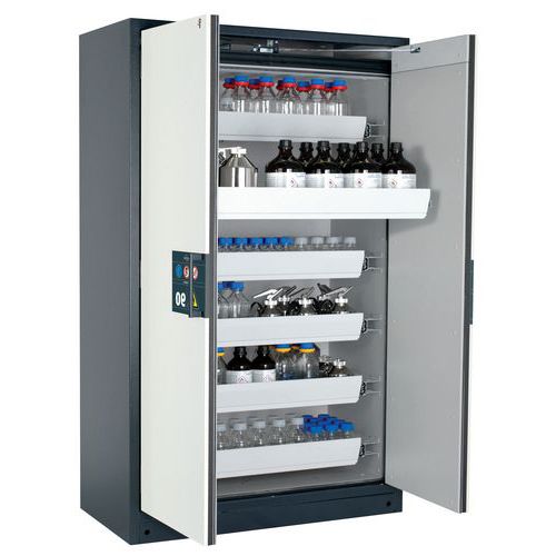 Armoire Sécurité Q-pegasus-90 Q90.195.120.wdac Gris/blanc