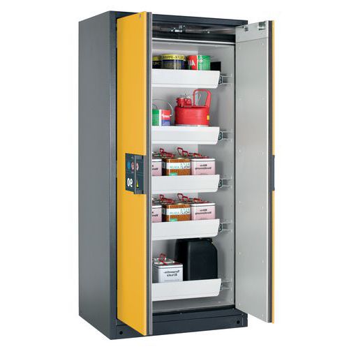 Armoire Sécurité Q-pegasus-90 Q90.195.090.wdac Gris/jaune