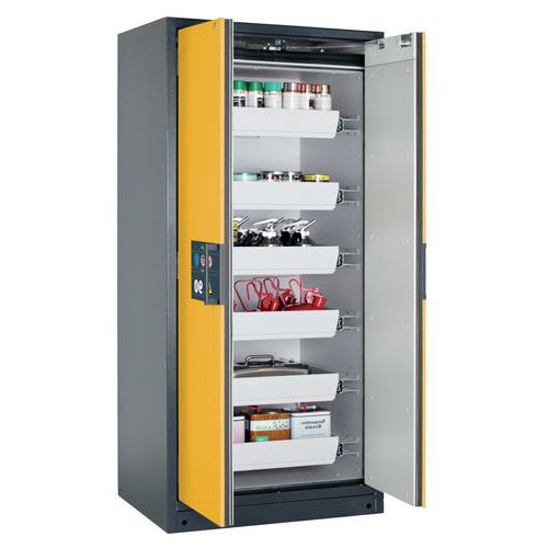 Armoire Sécurité Q-pegasus-90 Q90.195.090.wdac Gris/jaune