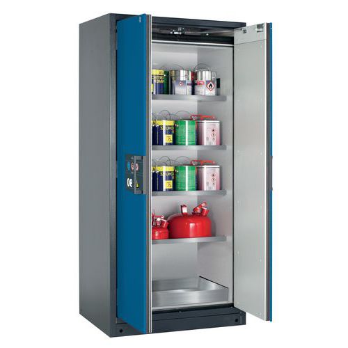 Armoire Sécurité Q-pegasus-90 Q90.195.090.wdac Gris/bleu