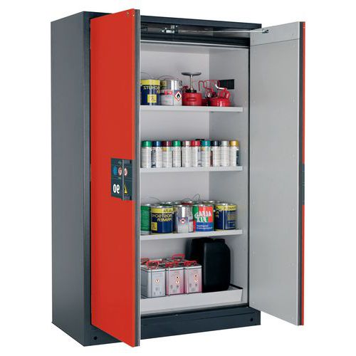 Armoire Sécurité Q-pegasus-90 Q90.195.120.wdac Gris/rouge