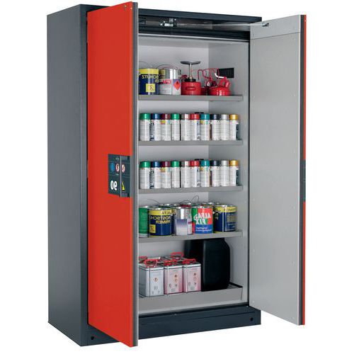 Armoire Sécurité Q-pegasus-90 Q90.195.120.wdac Gris/rouge