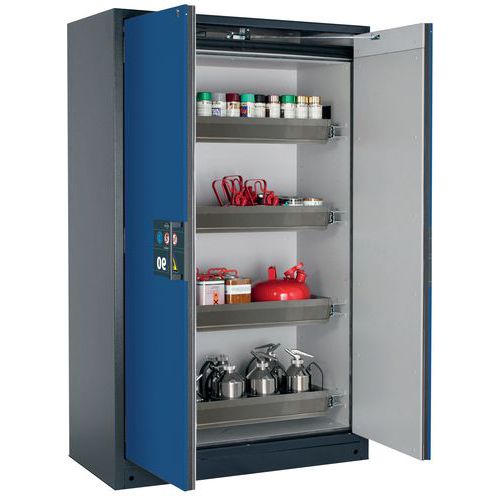 Armoire Sécurité Q-pegasus-90 Q90.195.120.wdac Gris/bleu