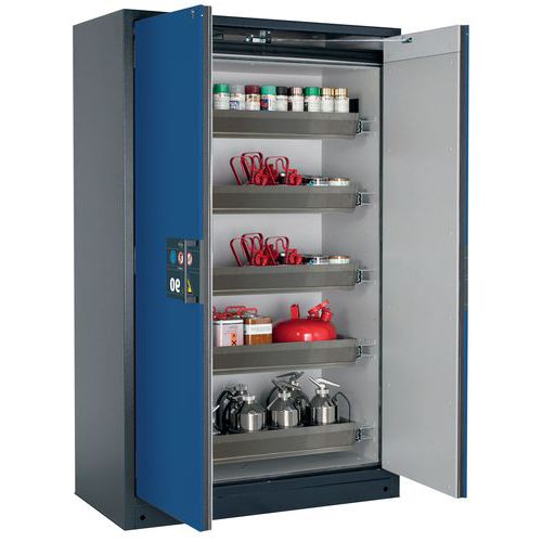 Armoire Sécurité Q-pegasus-90 Q90.195.120.wdac Gris/bleu