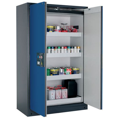 Armoire Sécurité Q-pegasus-90 Q90.195.120.wdac Gris/bleu