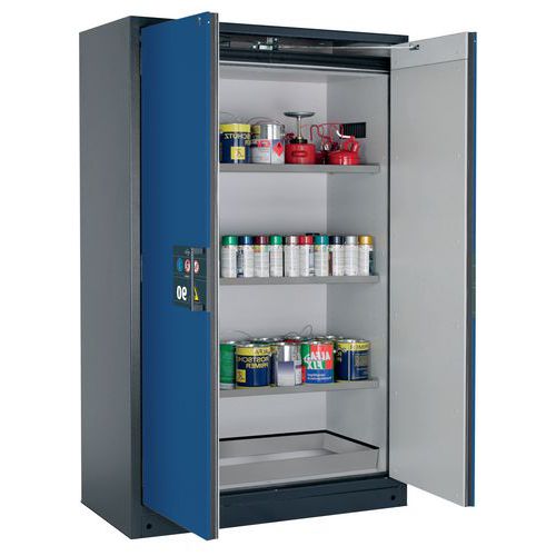 Armoire Sécurité Q-pegasus-90 Q90.195.120.wdac Gris/bleu