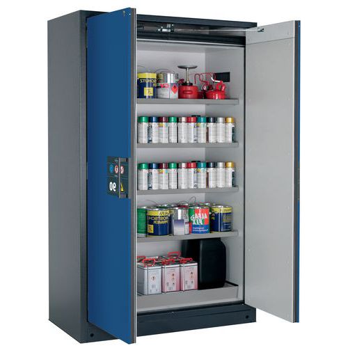 Armoire Sécurité Q-pegasus-90 Q90.195.120.wdac Gris/bleu