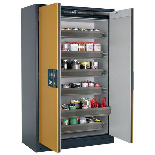 Armoire Sécurité Q-pegasus-90 Q90.195.120.wdac Gris/jaune