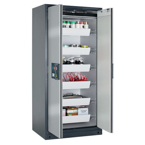 Armoire Sécurité Q-pegasus-90 Q90.195.090.wdac Gris/argent