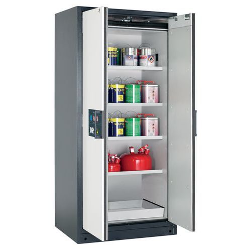 Armoire Sécurité Q-pegasus-90 Q90.195.090.wdac Gris/blanc