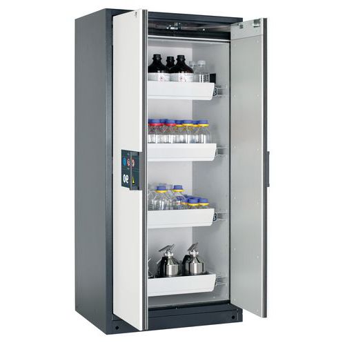 Armoire Sécurité Q-pegasus-90 Q90.195.090.wdac Gris/blanc