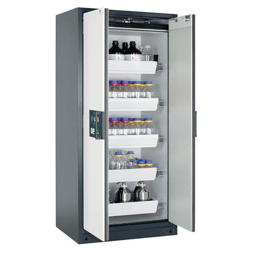 Armoire Sécurité Q-pegasus-90 Q90.195.090.wdac Gris/blanc