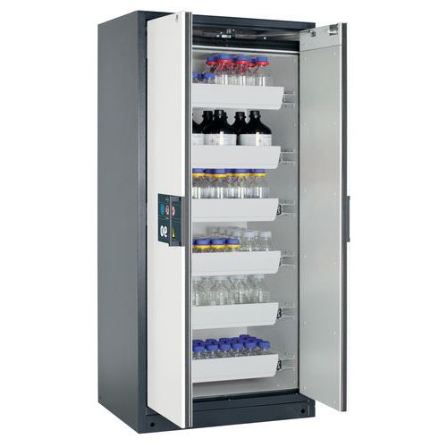 Armoire Sécurité Q-pegasus-90 Q90.195.090.wdac Gris/blanc