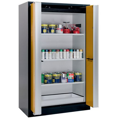 Armoire Sécurité Q-phoenix-90 Q90.195.120.fd Gris/jaune